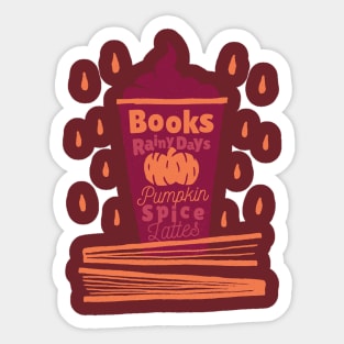 Pumpkin Spice Latte Sticker